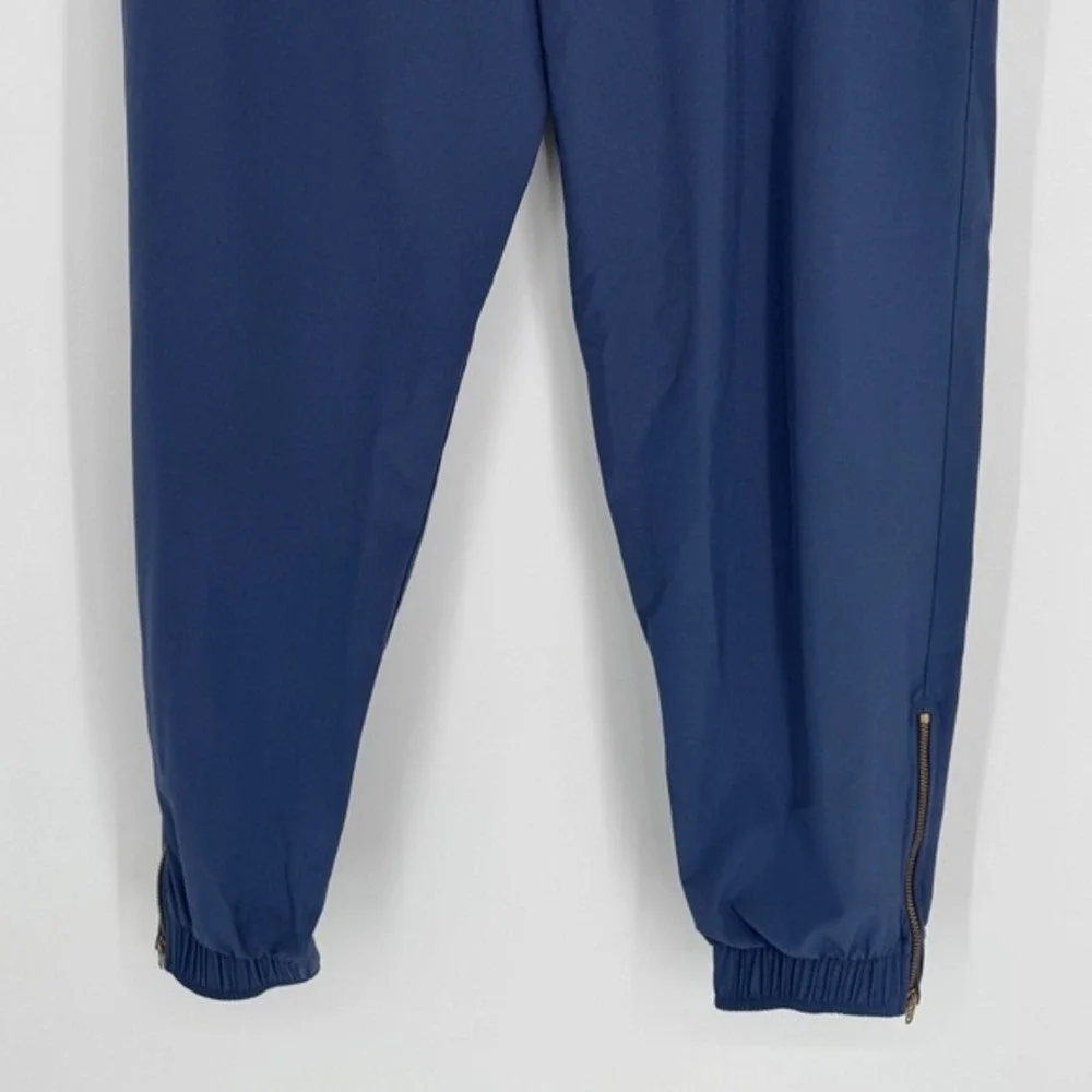 Albion Fit Jetset Jogger Pants Medium Petite Blue Comfort Athleisure‎ Casual